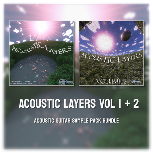Acoustic Layers VOL 1 + 2 - Acoustic Guitar Sample Pack Bundle
