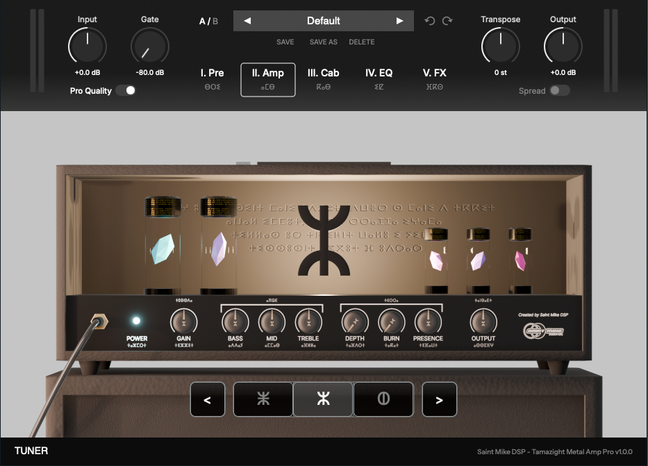 Tamazight Metal Amp Pro