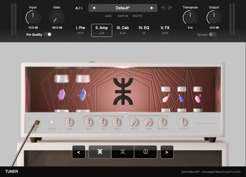Tamazight Metal Amp Pro