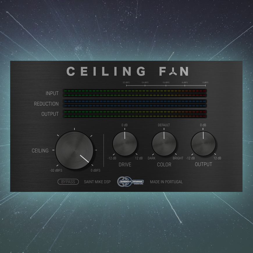 Ceiling Fan - Analog Style Clipper & Limiter